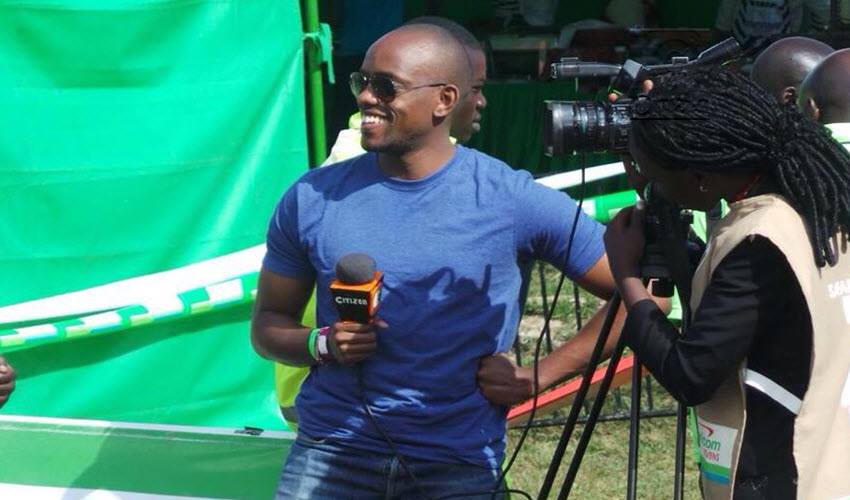 “I’am a Muslim but I can do anything to have him” Crazy girl ready to disregard her religious values just to get in bed with Citizen TV’s Bernard Ndong