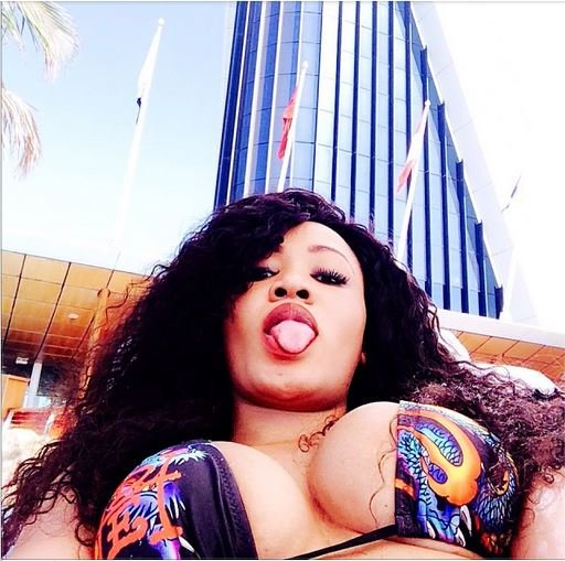 After flaunting a bracelet worth half a million, Vera Sidika parades her wrist watch believed to cost 2 million