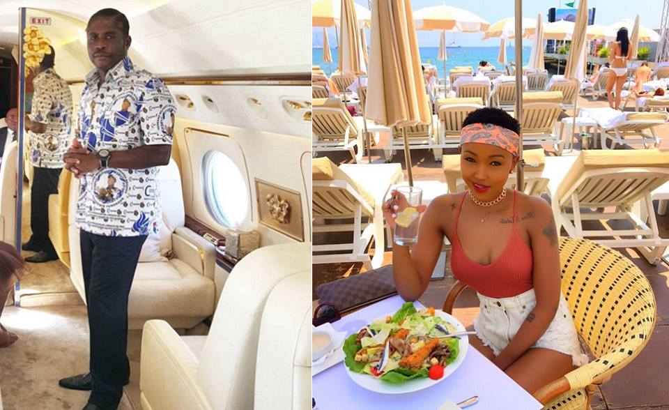 Huddah Monroe attends the birthday of Teo Nguema – the son of Africa’s most brutal dictator and Equatorial Guinea’s Vice President