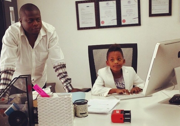 Ivan Don and Zari Hassan’s last born son Lil Q already looking like an 18 year old only at 13! (Photos)