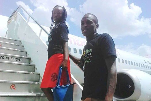 100 shillings wedding couple welcomes a bouncing baby boy (Photos)