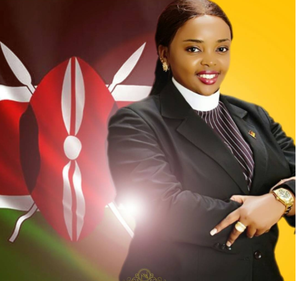 Goals: This is the expensive ‘toy’ Reverend Lucy Natasha rolls around in