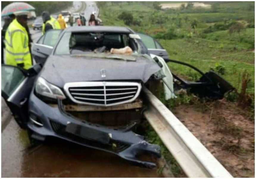Photos of the freak accident that claimed the life of Nyeri governor Wahome Gakuru