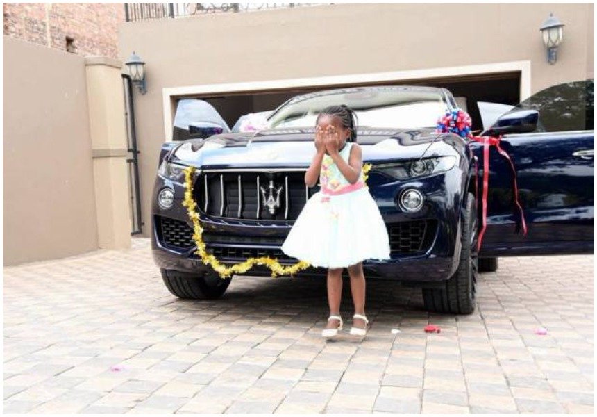 Controversial preacher who made angels appear in his church gifts his 6-year-old daughter a 2017 Maserati Levante (Photos)