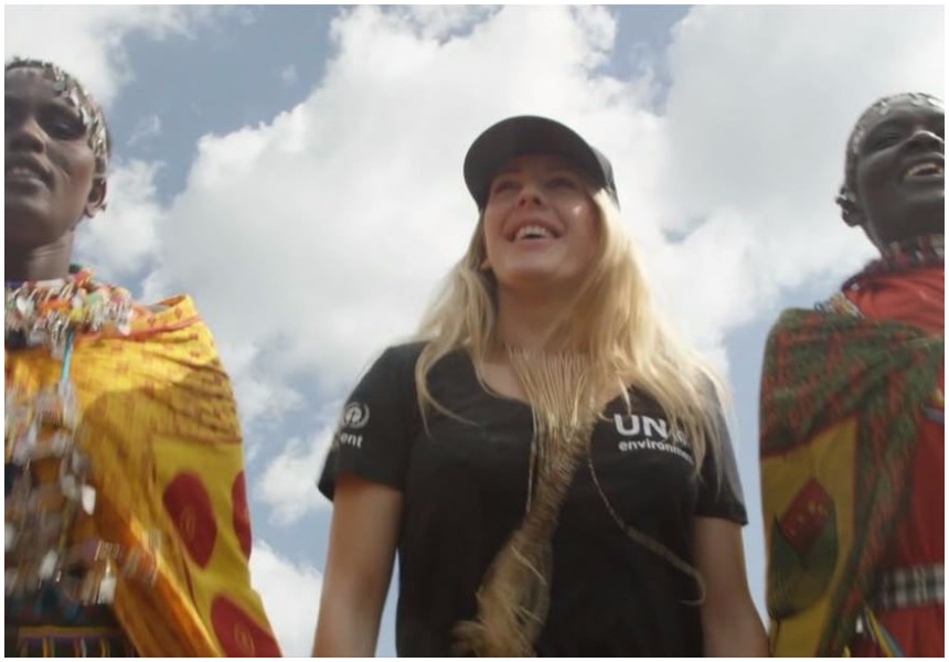 British superstar Ellie Goulding appointed UN goodwill ambassador during her stay in Kenya