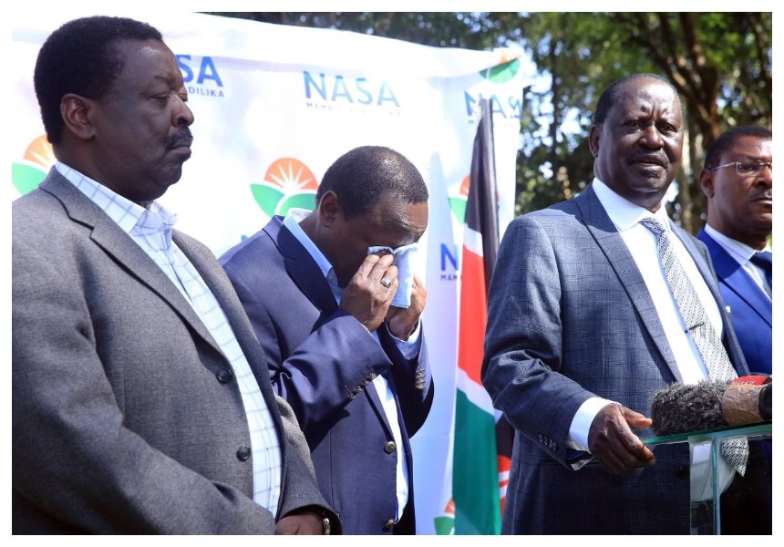 “You are my hero” Boni Khalwale sends heartwarming message to Kalonzo after he broke down in tears in public – Ghafla!