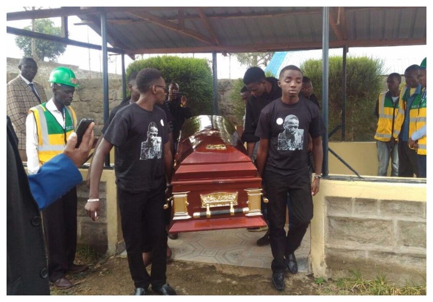 Sombre mood engulfs Longonot as slain Meru University student leader is laid to rest (Photos)