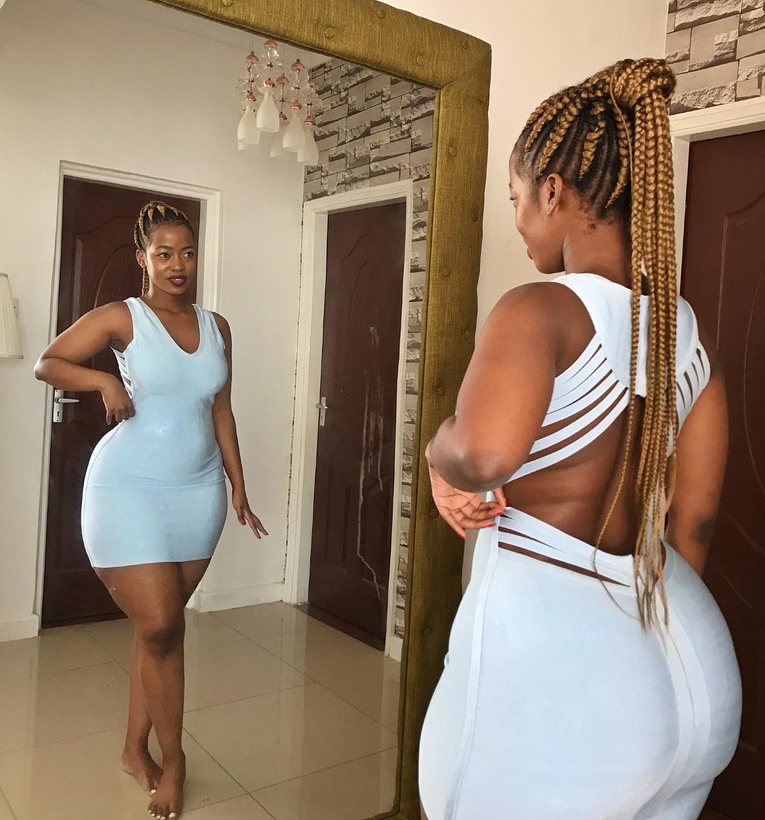 Corazon Kwamboka goes topless in Italy (Photo)