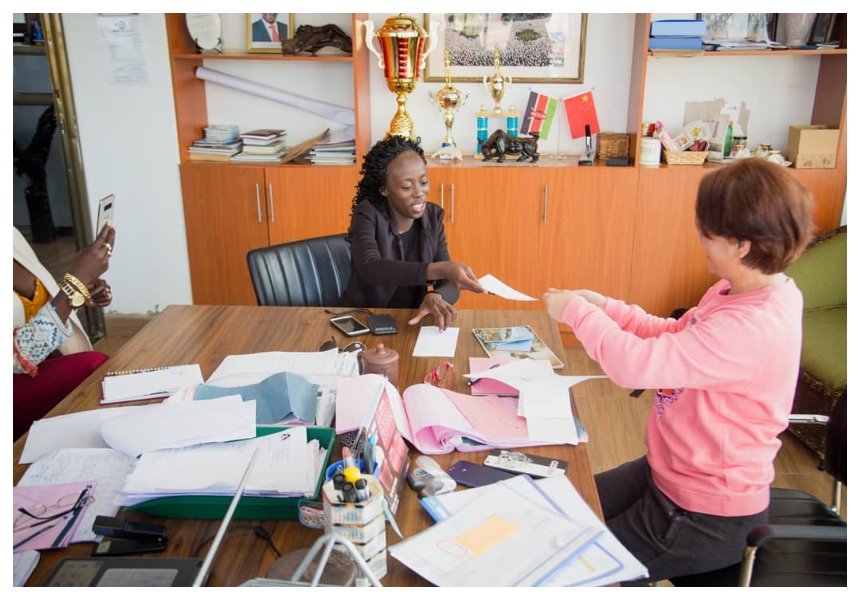 Akothee’s daughter takes up new role at her mother’s company after being given 40% stake (Photos)
