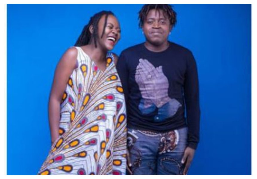 Josh of Afro-pop group Amos & Josh expecting baby with KTN producer Merlyne Chepchumba (Photos)