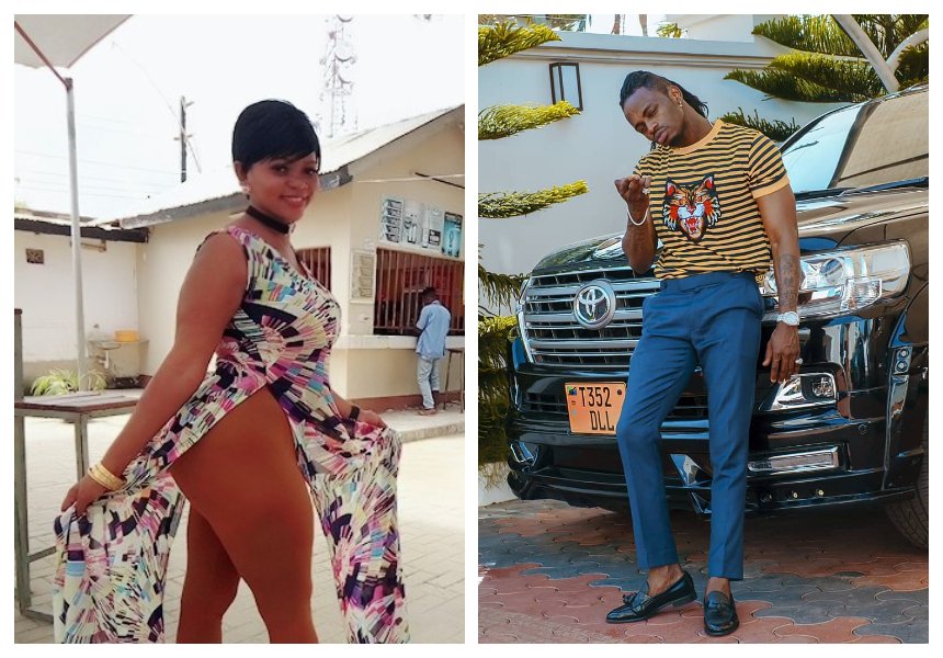 Bongo actress Aunt Lulu resorts to desperate measure to get Diamond’s baby after the singer revealed that he had learnt to use condom