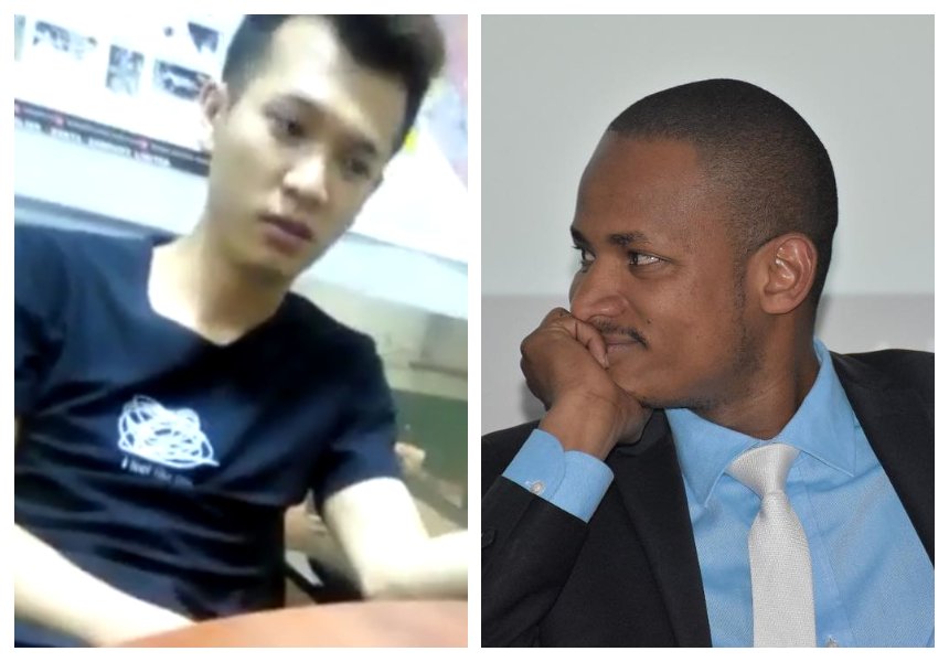 Chinese national living in Kenya calls president Uhuru a monkey… Babu Owino responds