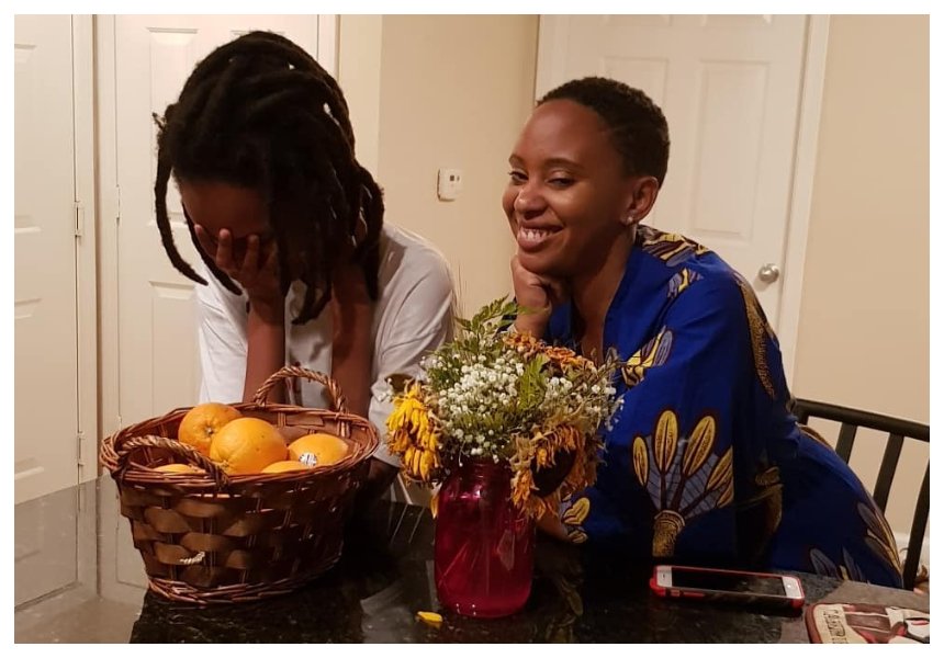Can you guess the first thing Njambi Koikai has asked for after landing in Kenya? 