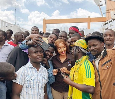 NTV news anchors save lorry driver involved in nasty road accident (Photos)