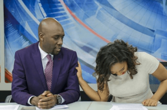 “I’m working on it.” NTV news anchor Olive Burrows explains why she can’t speak Kamba despite growing up in Kenya