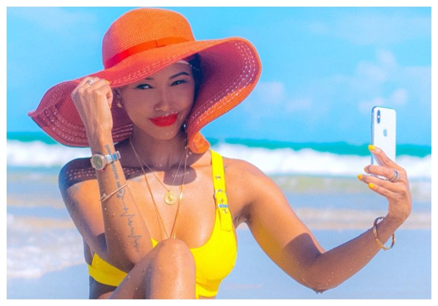 Huddah Monroe: Y’all should learn from Lisa Gaitho’s story. Enjoy the big D**Ks and pocket change but never trust Nigerian men 