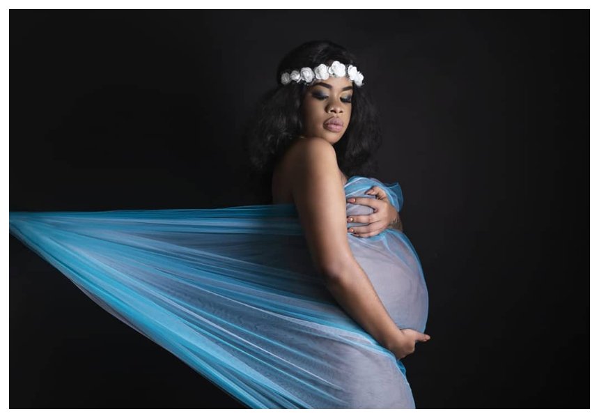 It’s a baby boy! Bridget Achieng welcomes healthy bouncing baby (Photos)
