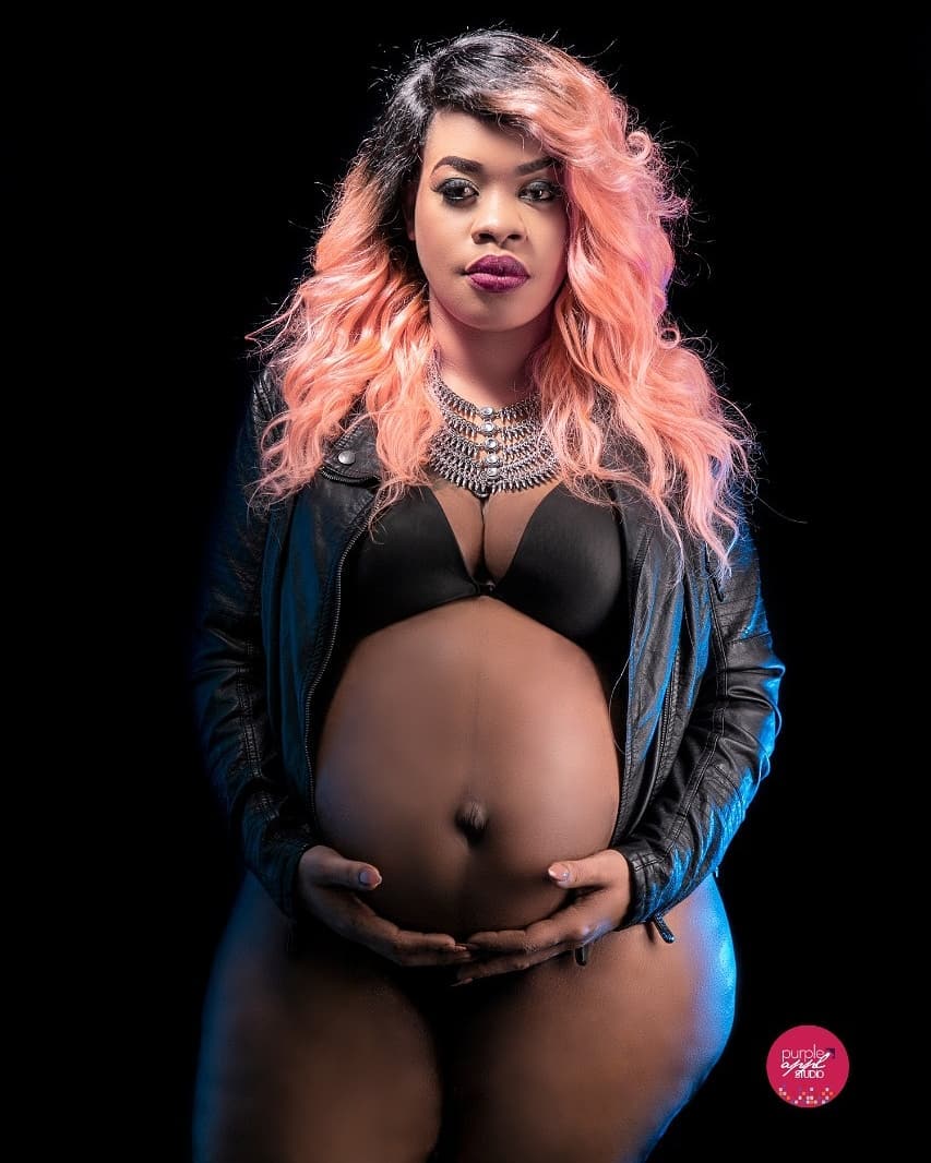Baby’s face unveiled; Meet Bridget Achieng’s adorable son