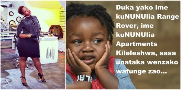 You have used your duka to become rich and you’re asking us to close ours now? Radio presenter tears down Huddah for asking women to abstain 
