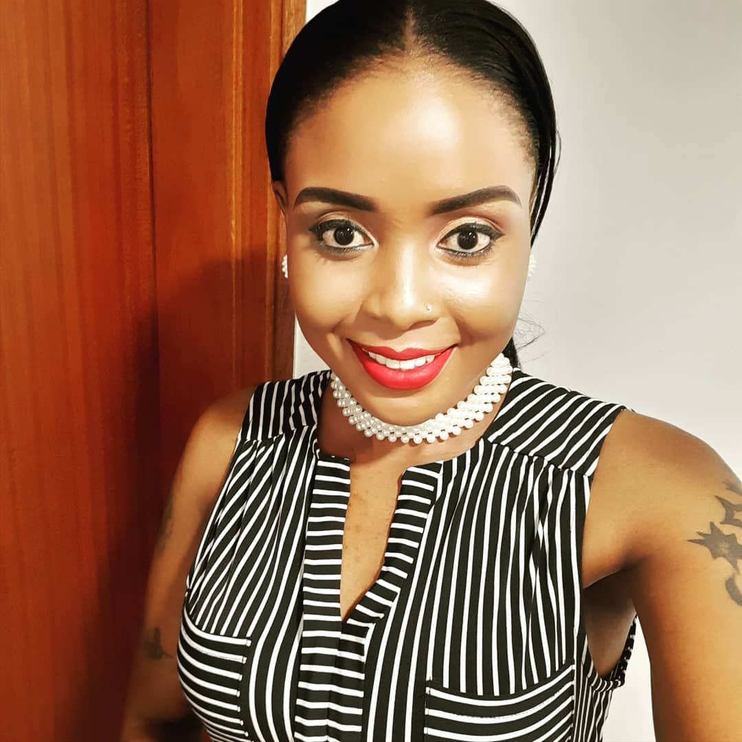 Female Willy Paul! Kenyans question born again singer Kush Tracy after spotting her in the club again 
