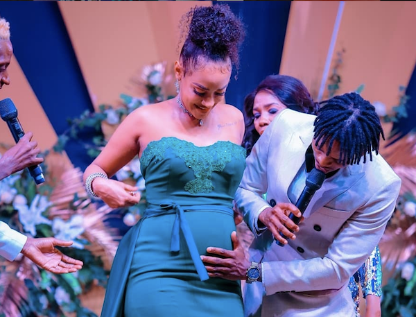 Diamond reveals his intentions for a heavily pregnant Tanasha Donna