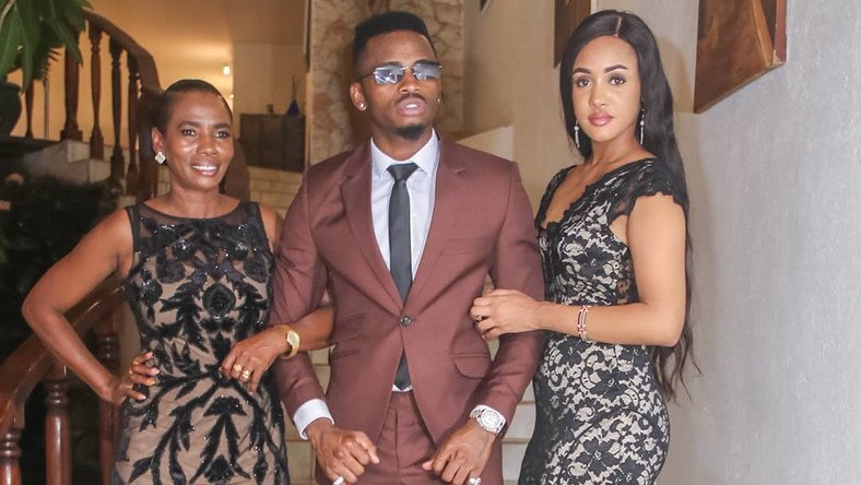 Alar! Diamond Platnumz side chick spotted at Tanasha and Mama Dangote’s Great Gatsby 707 birthday party