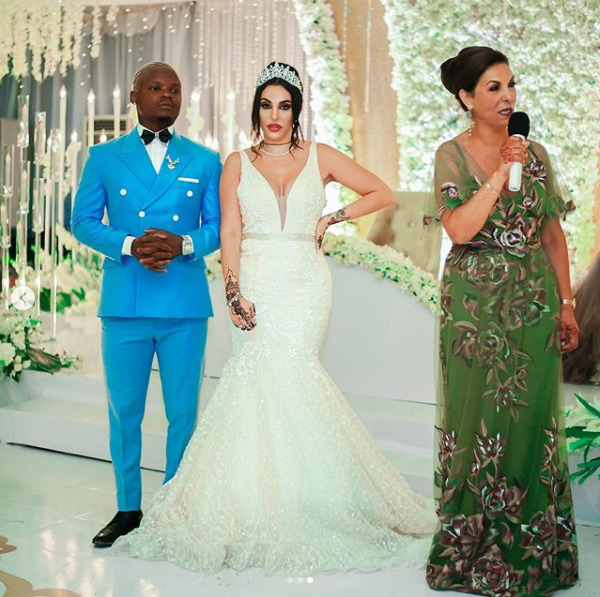 Harmonize’s mum-in-law, Sarah’s mum showers him with praise