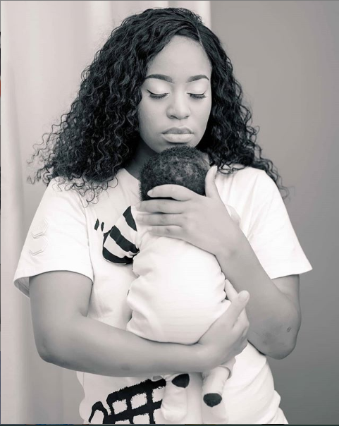 “I’d never trade this moments for anything” an emotional Diana Marua cries out as Baby Majesty turns a month old