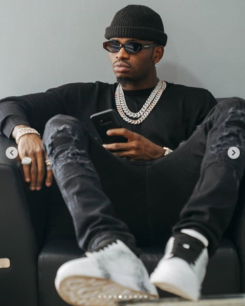 Met his match! Diamond bashed after pleading with women to stick to one man