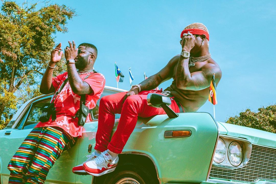Harmonize features in Skales new jam ‘Oyoyo’