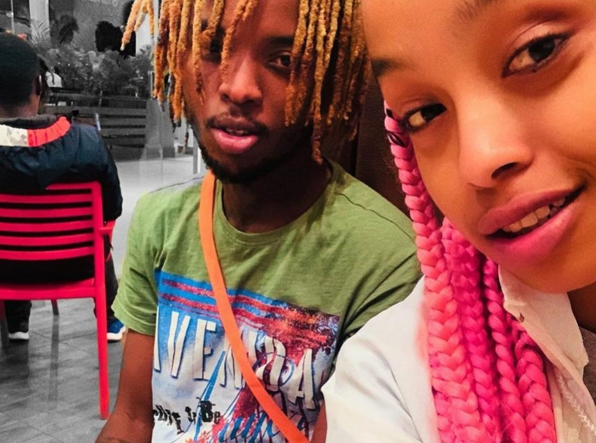 Magix Enga´s girlfriend gets his name tattooed on her skin