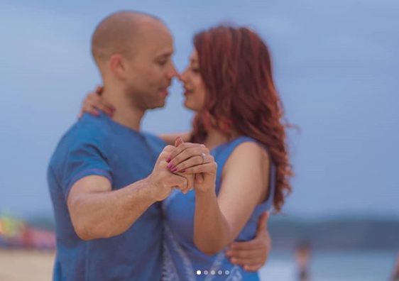 ¨Varshita¨ main act, Eve D´Souza finally gets engaged to her Prince Charming, in India [photos]