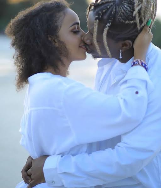 Main shareholder! Rayvanny’s rumored side chick finally introduces the handsome man she is married to!
