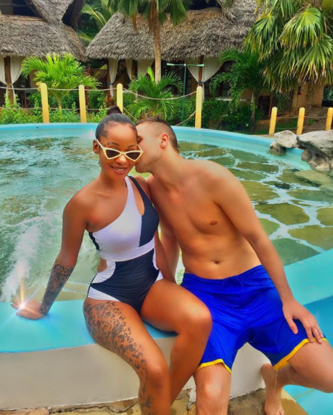 Female rapper, Noti Flow flaunts her new Caucasian lover
