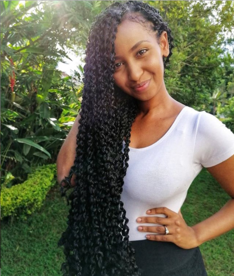 Sarah Hassan spills the beans on her enchanting hourglass figure, despite delivery