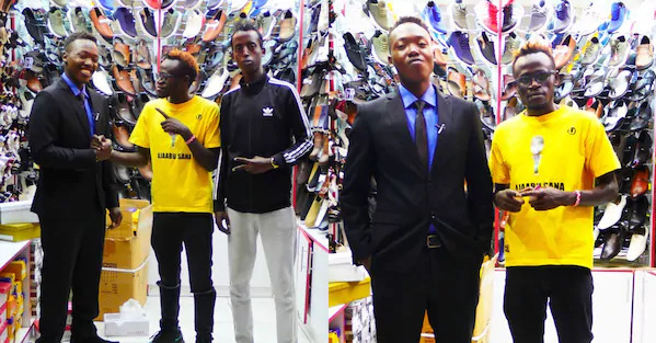 Talented singer, George the street boy, treated to a wardrobe makeover by local comedian [Video]