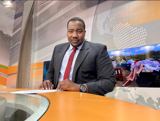 Adorable daddy and son moment: Willis Raburu shares new photo cuddling his newborn