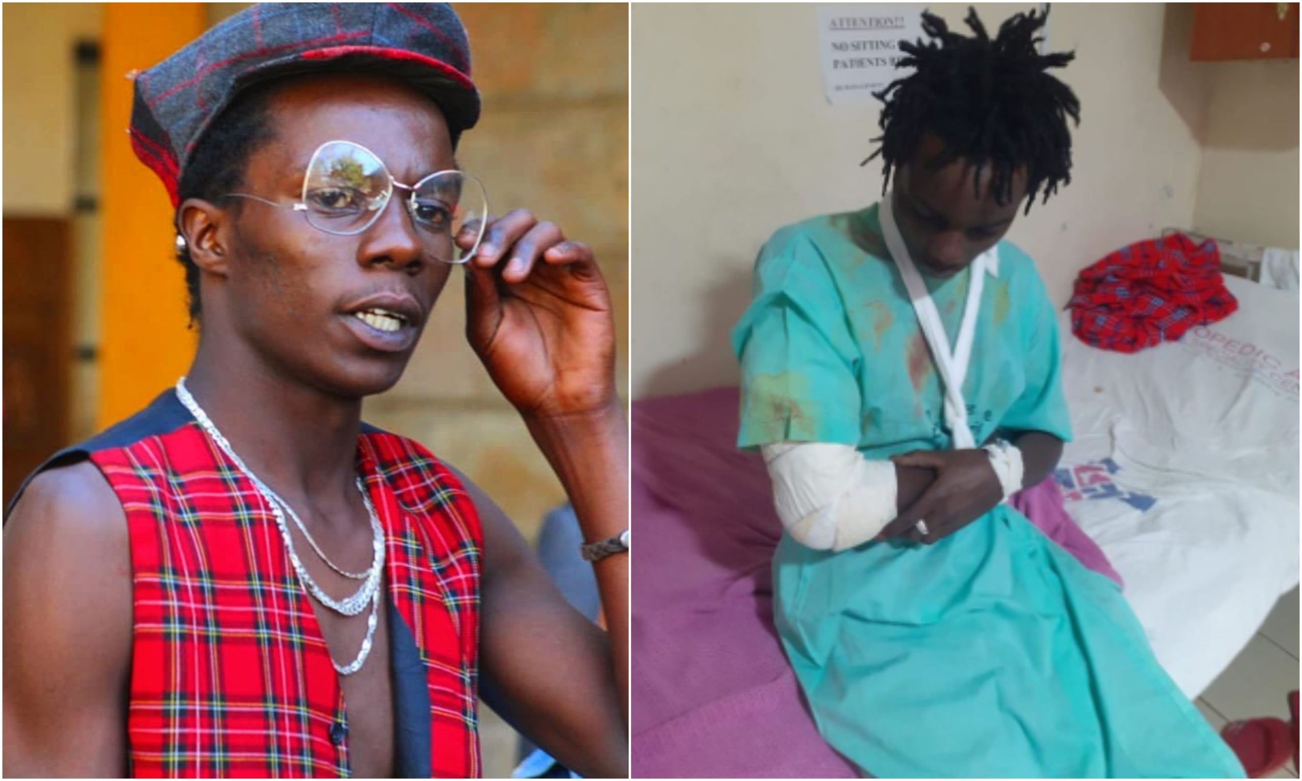 Zzero Sufuri nursing serious injuries after horrific road accident (Photos)