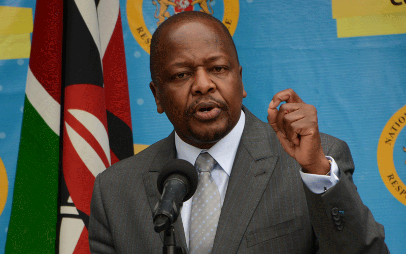 Mutahi Kagwe Unveils Ambitious Sh1.47 Trillion Masterplan To Create 2.4M Jobs By 2030