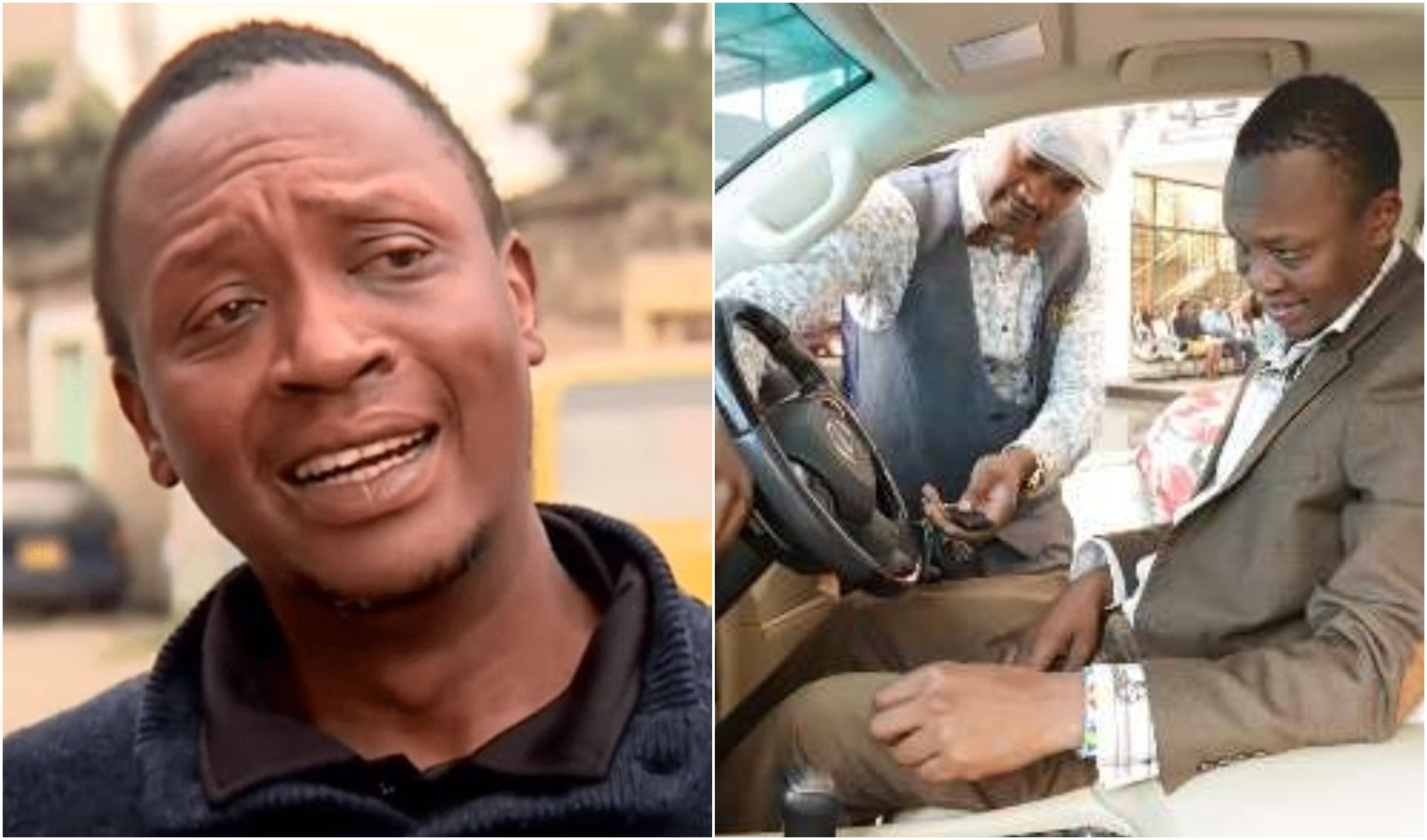 Uhuru’s lookalike speaks after photos of him in KSh15M luxury car went viral (Video)