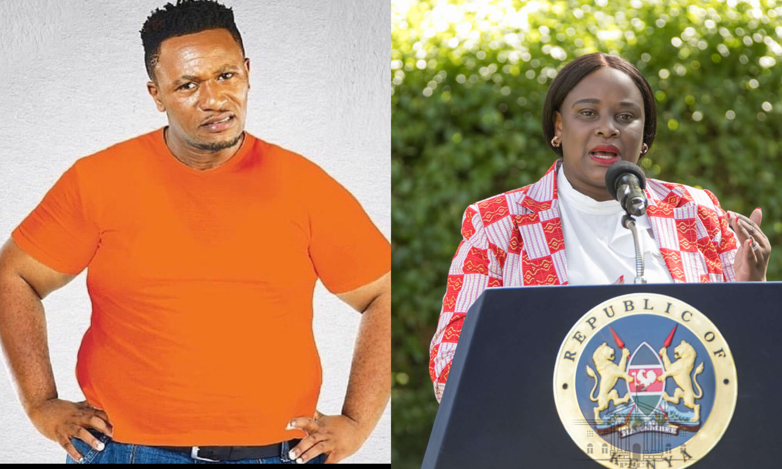 Is DJ Mo making fun of Kanze Dena’s new gained weight? (Photo)