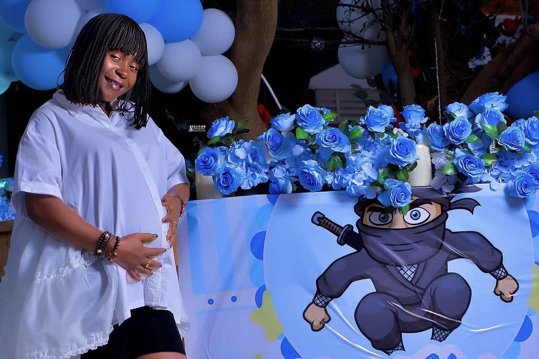 He is finally here! Kansiime introduces day old son (Photo)