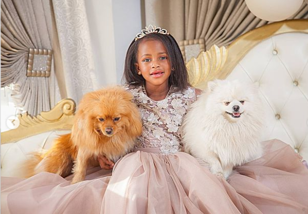 Adorable Photos Of Diamond’s Daughter Latifah Dangote Celebrating Her 6th Birthday (Photos)