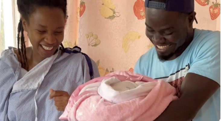 Mulamwah’s girlfriend flaunts slim thick post baby body several weeks after giving birth (Photo)