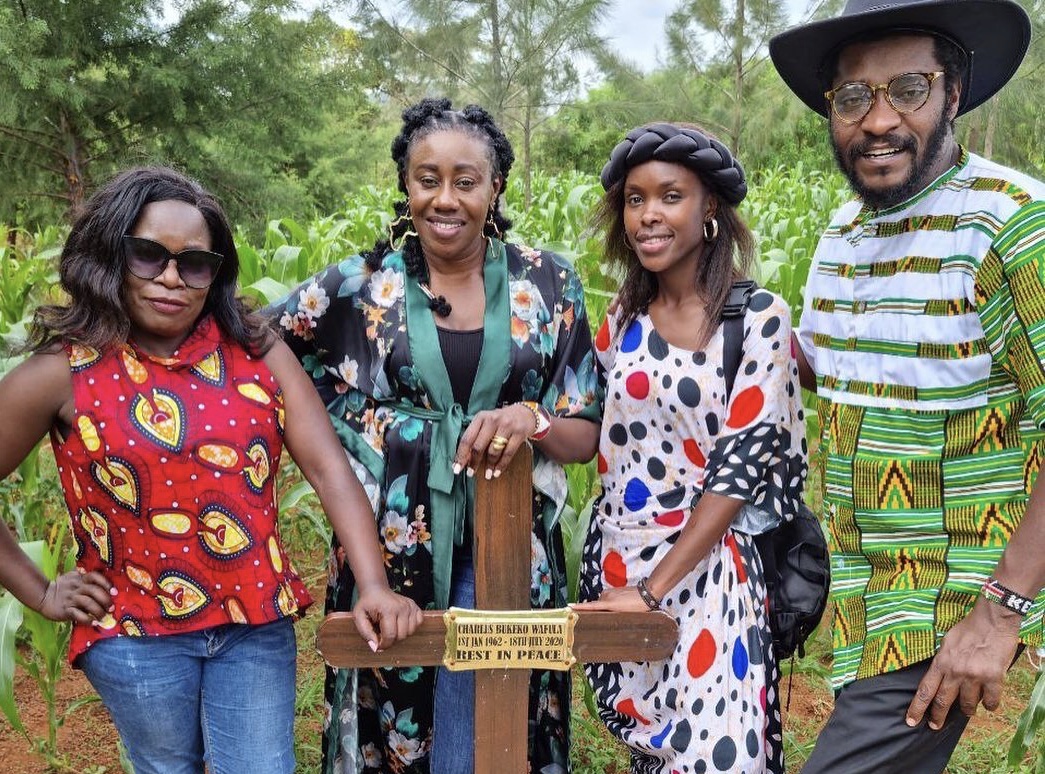 Mama Papa Shirandula laid to rest beside her late son in emotional ceremony (Photos)
