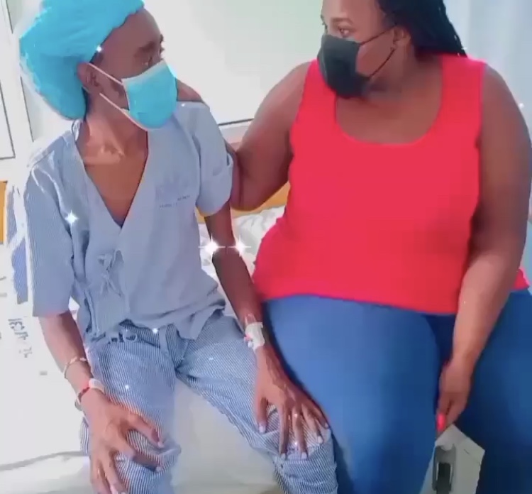 Comedian Akuku Danger back on his feet weeks after he was hospitalized (Photos)