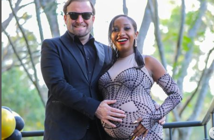 Anita Nderu Celebrates 1st Tradiversary With Her Mzungu Hubby (Photo)