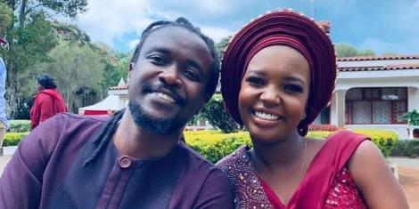 Nyashinski’s Wife Zia Bett Flaunts Grown Baby Bump (Photo)