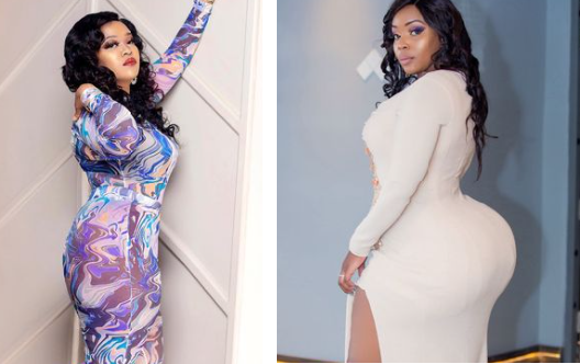 Lady Risper Advised To Reduce Her Big Bum Like Vera Sidika To Avoid Health Complications, She Responds (Screenshot)