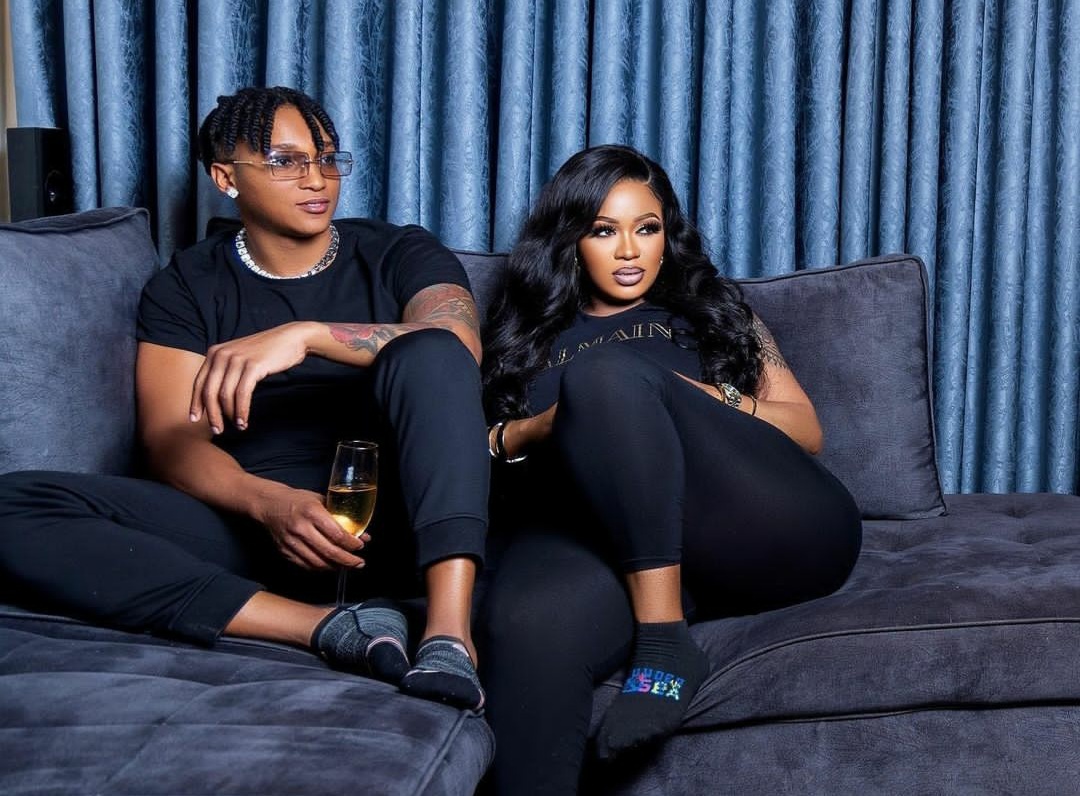 Costume husbands: Vera Sidika wears the pants in her marriage